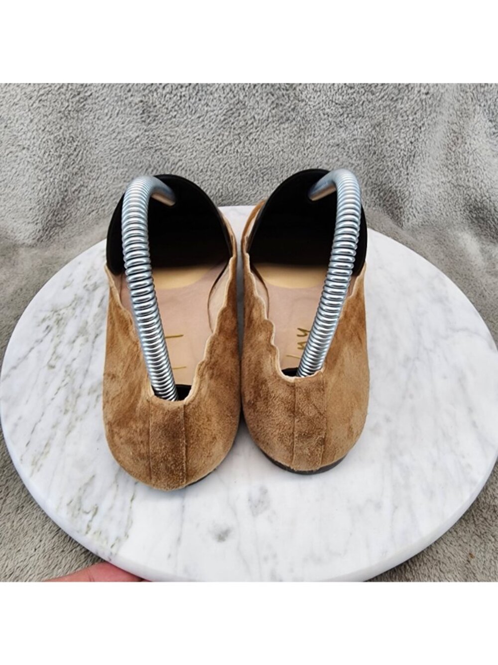 fs/ny Shoes Womens Size 6 Brown Suede Slip On Loafer Flats *Read* - Picture 5 of 12